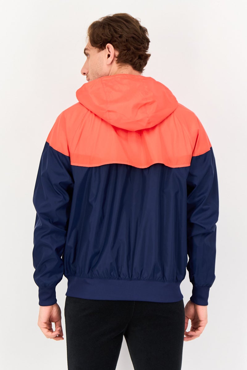 Nike جاكيت رياضي للرجال بأكمام طويلة وقبعة، متعدد الألوان - Image 2